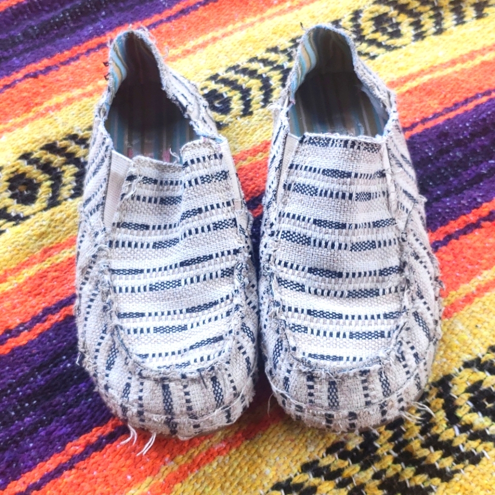 Tony Lama slip on shoes